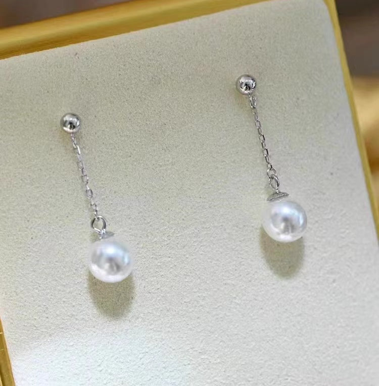 04. 【accessories】long stud earrings styles
