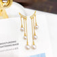 04. 【accessories】long stud earrings styles